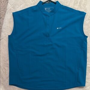 Figs Extreme Blue Rafaela Top